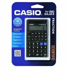 Casio FX-260 Solar Calculator 