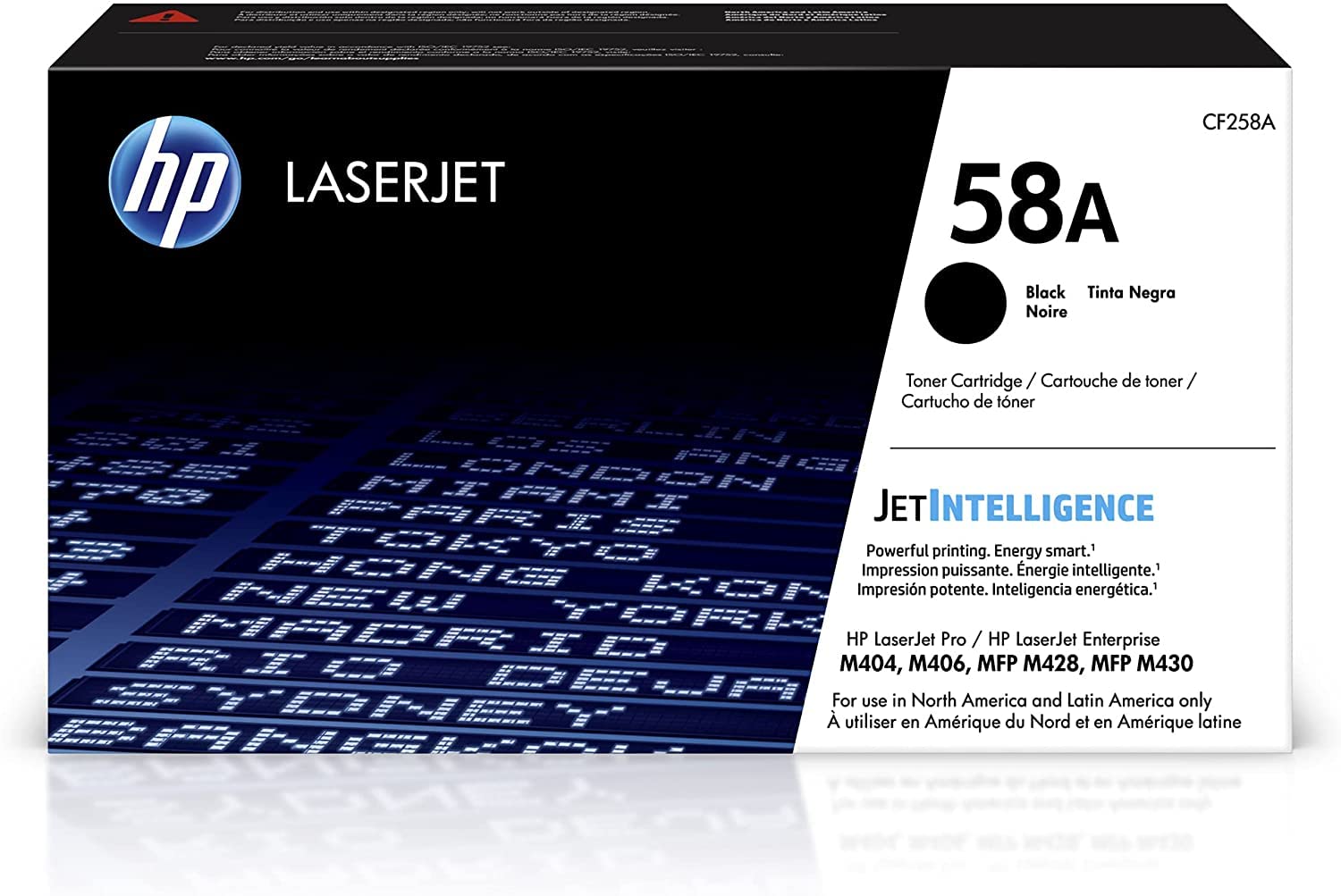 HP 58A Black LaserJet Toner Cartridge for M404, M428 series 3000pgs