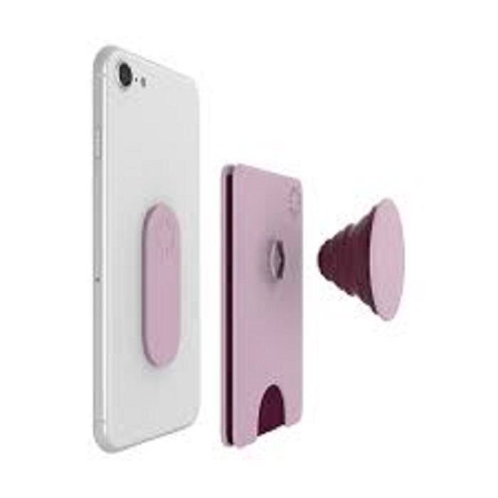 PopSockets MagSafe PopWallet+ - Blush Pink-   Wireless charging + one-handed texting + room to stash your ID and credit card. That’s real utility. Works with any MagSafe compatible phone case.