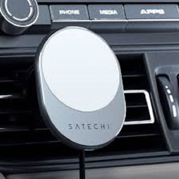 Satechi Magnetic Iphone Wireless Car Charger 