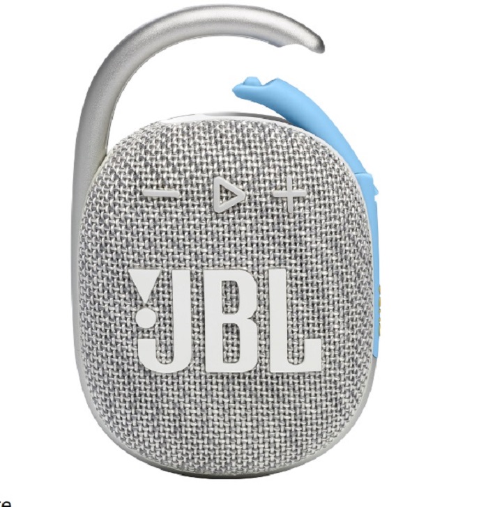 JBL Clip 4 Eco Wireless Speaker - White