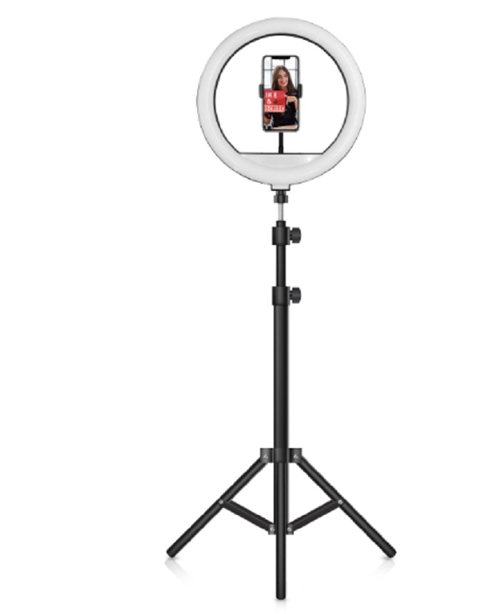 SuperSonic Pro LIve Stream 14" Floor Standing Selfie Ring Light