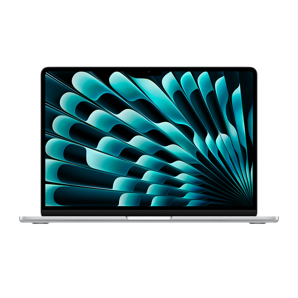 13-inch MacBook Air: Apple M3 chip with 8-core CPU and 8-core GPU, 8GB, 256GB SSD - Silver (March 2024)