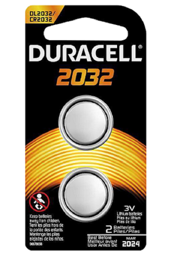   Compare Duracell Lithium Coin Battery - 3 Volt 2Pk BP 2032 Lithium