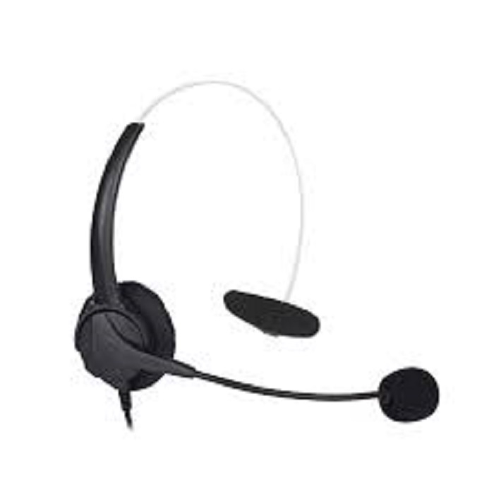 CLEARANCE!!!  OTM Basics Monaural Headset with USB Connector - Black--Hands-free calling. 