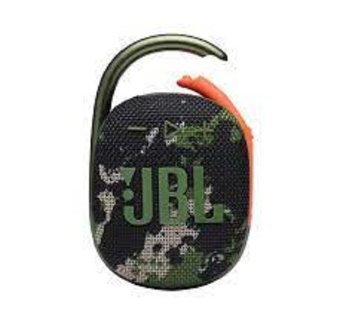 JBL Clip 4 Wireless Speaker - Camo-Bluetooth wireless.  Waterproof & dustproof. Integrated Carabiner (clip) ..
