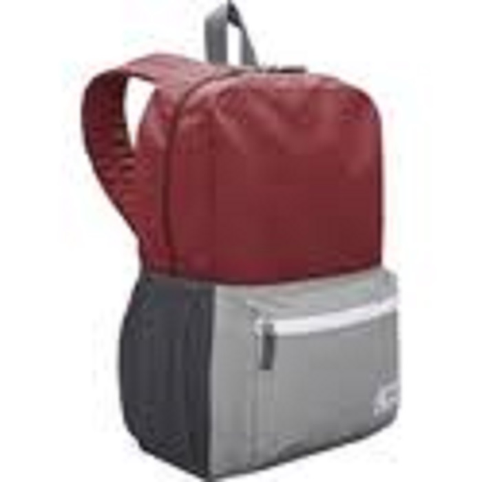 CLEARANCE!!!   Solo New York RE:SOLVE Recycled Backpack - Merlot-Gray 15.6in