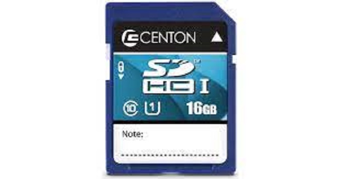 Centon MP Essential SDHC Card - Blue 32GB--Memory for phone, tablets & digital cameras/camcorders.