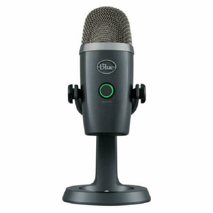 Blue Yeti Nano Multi-Pattern USB Condenser Microphone (Shadow Gray)