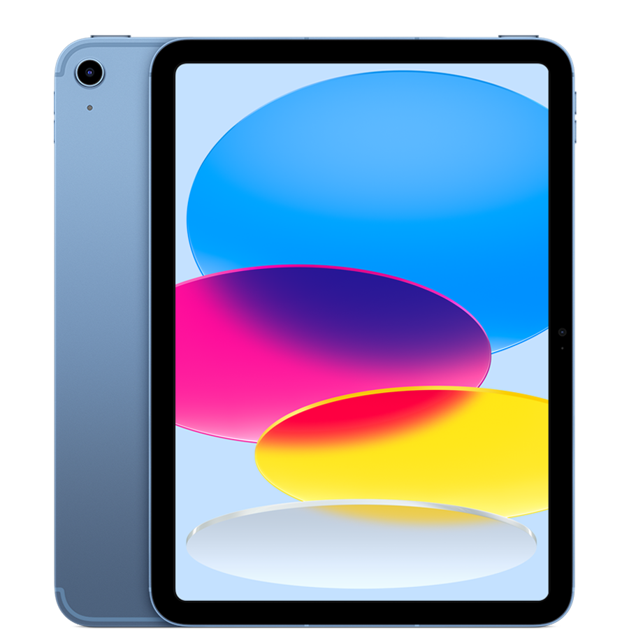 MQ6U3LL/A - 10.9-inch iPad Wi-Fi + Cellular 256GB - Blue - 10th Generation (October 2022)