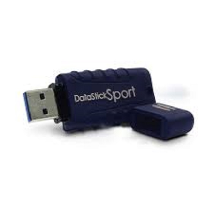 Centon - Centon MP Essential Datastick Sport USB flash drive - 16 GB - Waterproof- USB 3.0 - blue---16GB Flash Drive.  Shock resistant silcone housing