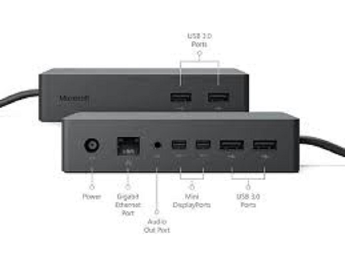 Microsoft Surface Dock for Surface Books, Go, Laptops, Pros7+/6/5/4/ Pro X-