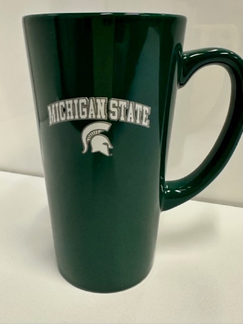 Michigan State Latte Mug 15oz