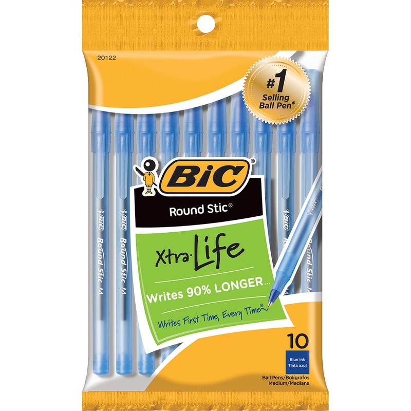 Bic Extra-Life Pens - 10 Pack