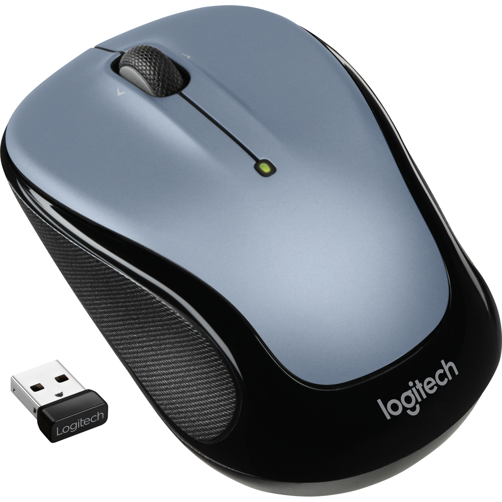 M325 Wireless Mouse - Light Silver