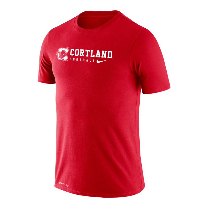 NIKE CORTLAND DF COTTON SS FOOTBALL TEE | The Campus Store