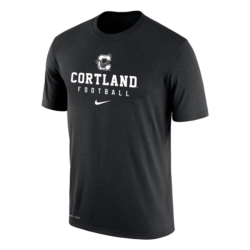 NIKE CORTLAND DF COTTON SS FOOTBALL TEE | The Campus Store